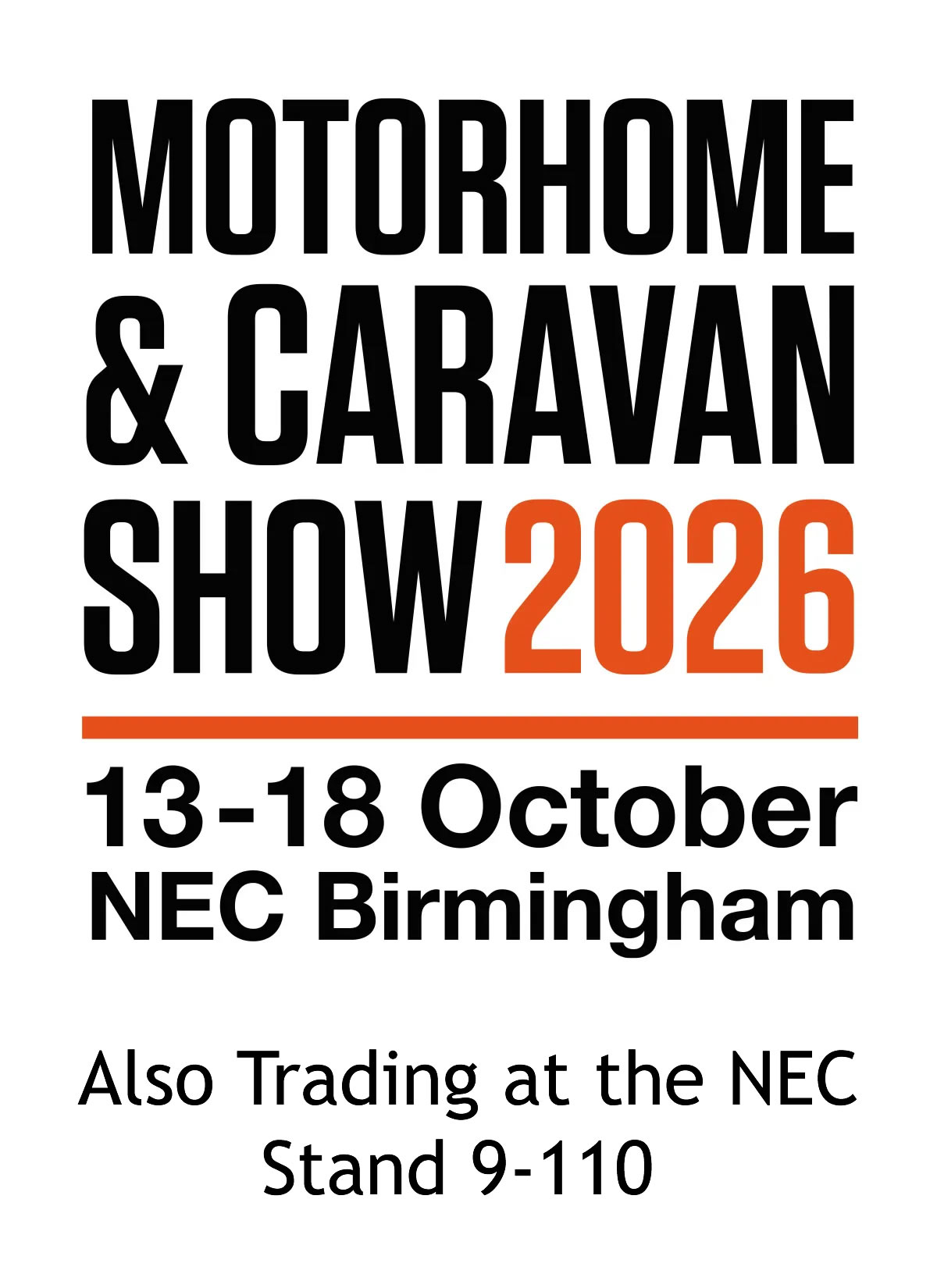 motorhome & caravan Show NEC